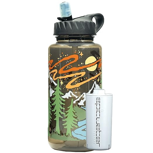 Epic Water Filters Nalgene OG Water Bottle with Filter, USA Made, BPA Free, Removes 99.99% Tap Wa... | Amazon (US)