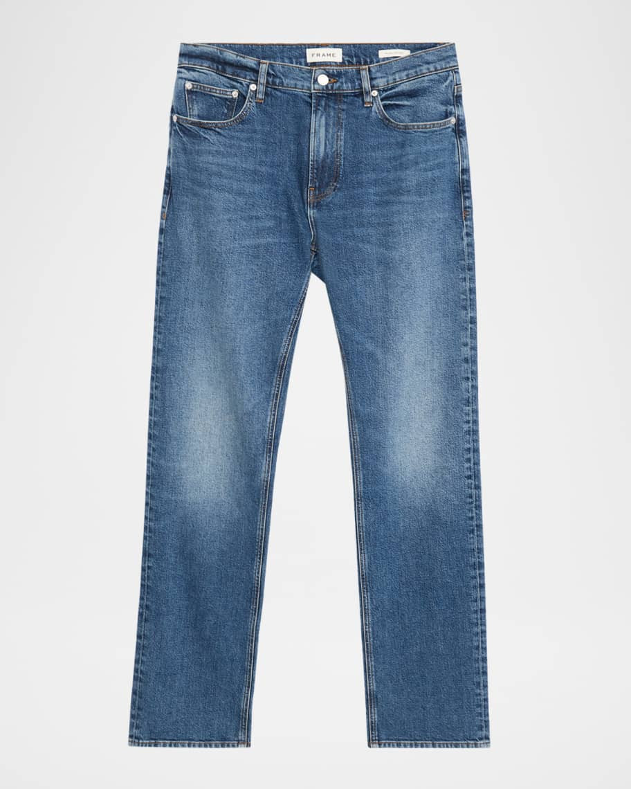 FRAME Men's Modern Straight-Leg Jeans | Neiman Marcus