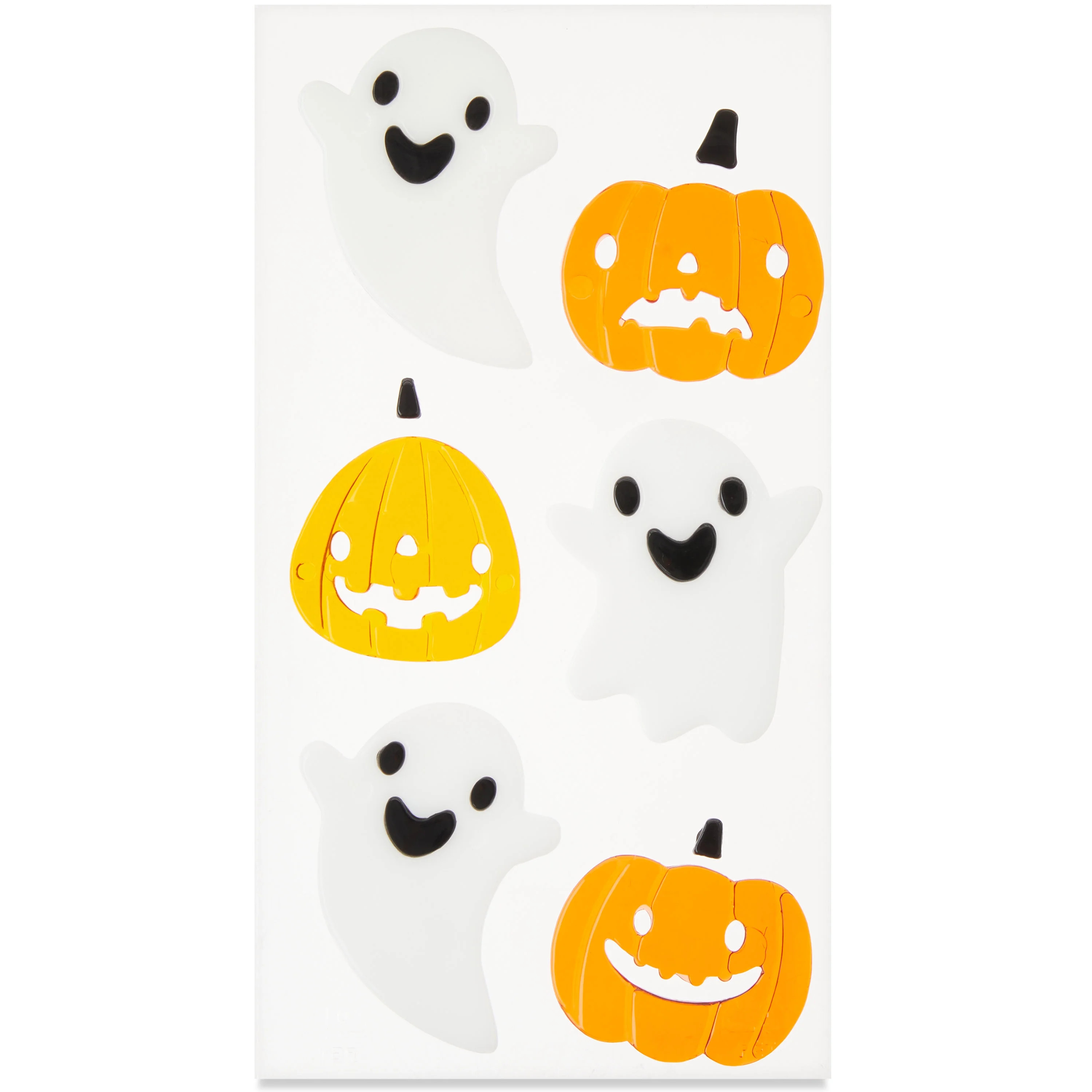 Ghosts & Jack-o'-Lanterns Window Clings, Multicolor, Halloween by Way To Celebrate | Walmart (US)