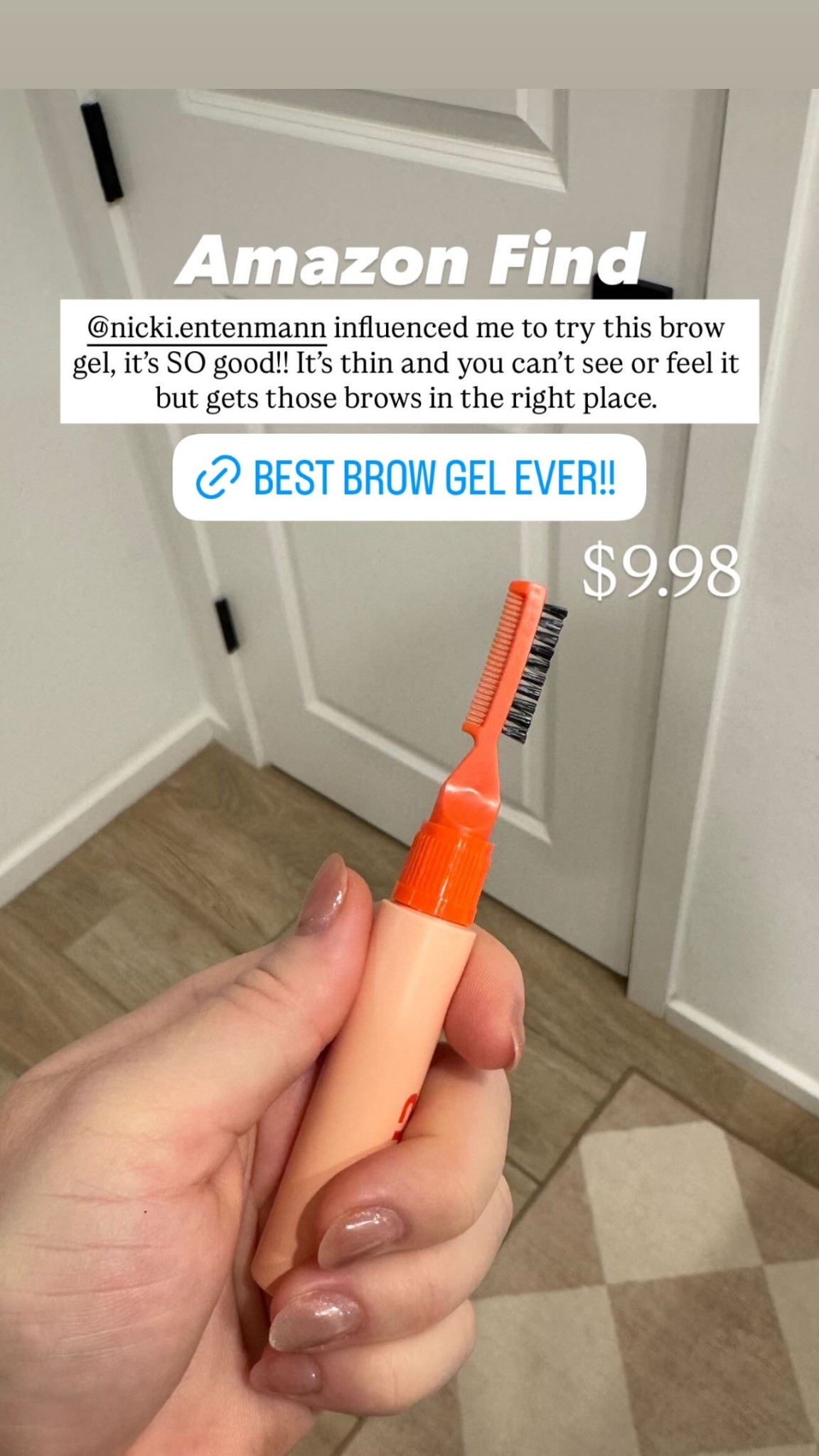 I have been loving this brow gel! Amazon find🙌🏼

Amazon beauty 
Make up 
Everyday make up 

#LTKBeauty #LTKSaleAlert