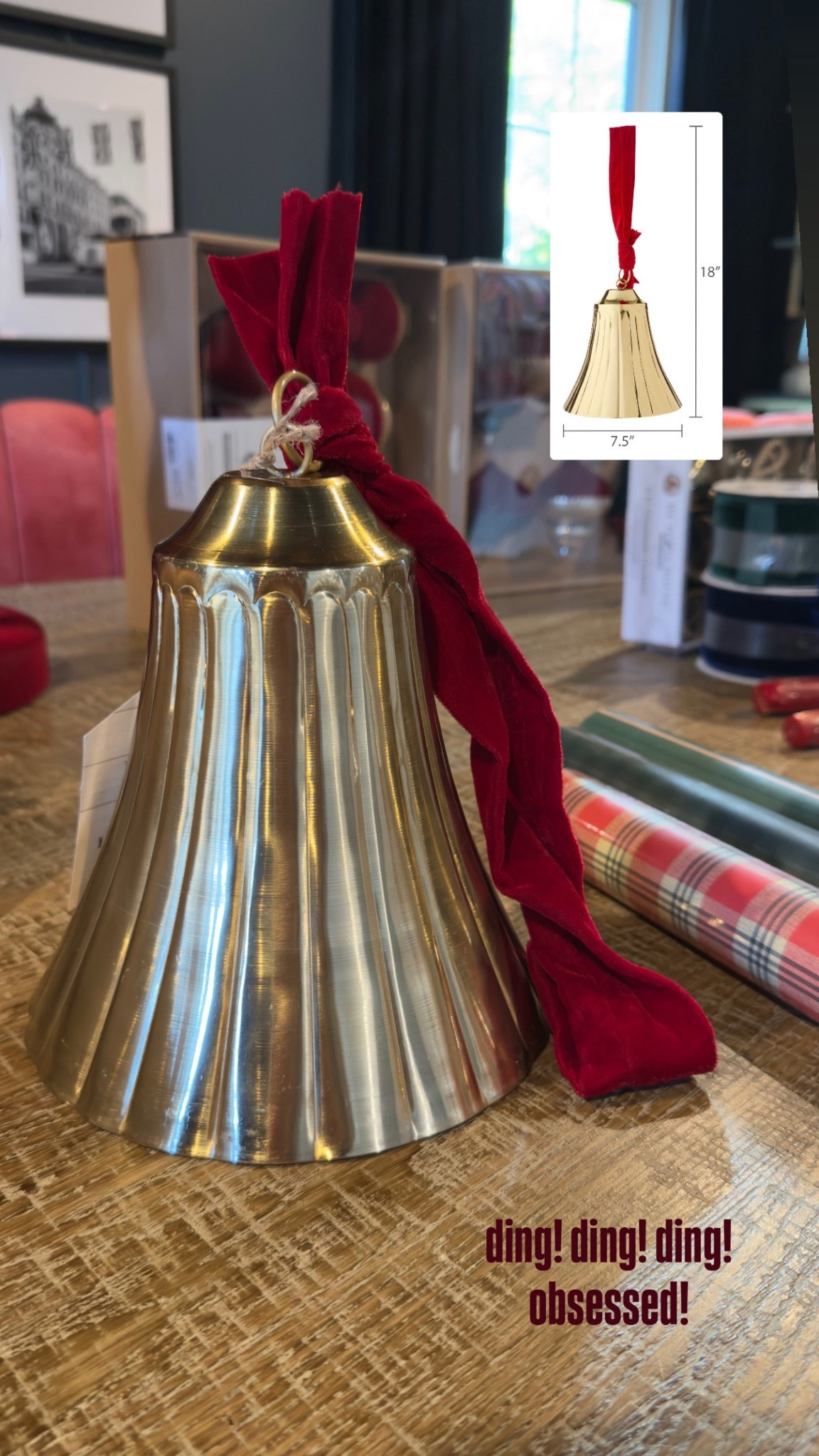 my texas home knows where it’s at!!! 

7.5” x 7.5” x 8”

holiday decor. holiday bell. hanging bell. 

#LTKHoliday #LTKHome #LTKSeasonal