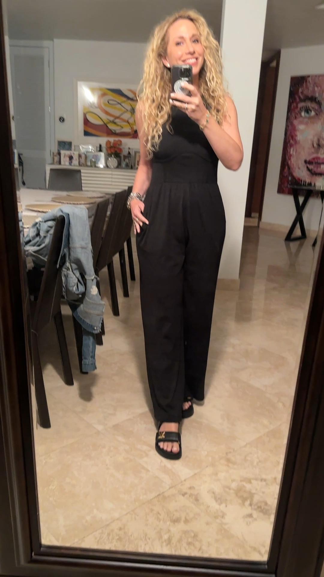 Yes, you need this super flattering, affordable jumpsuit. So easy to dress up with cute sandals or heels plus gold accessories. An incredible Amazon find under $30!

#LTKover40 #LTKVideo #LTKfindsunder50