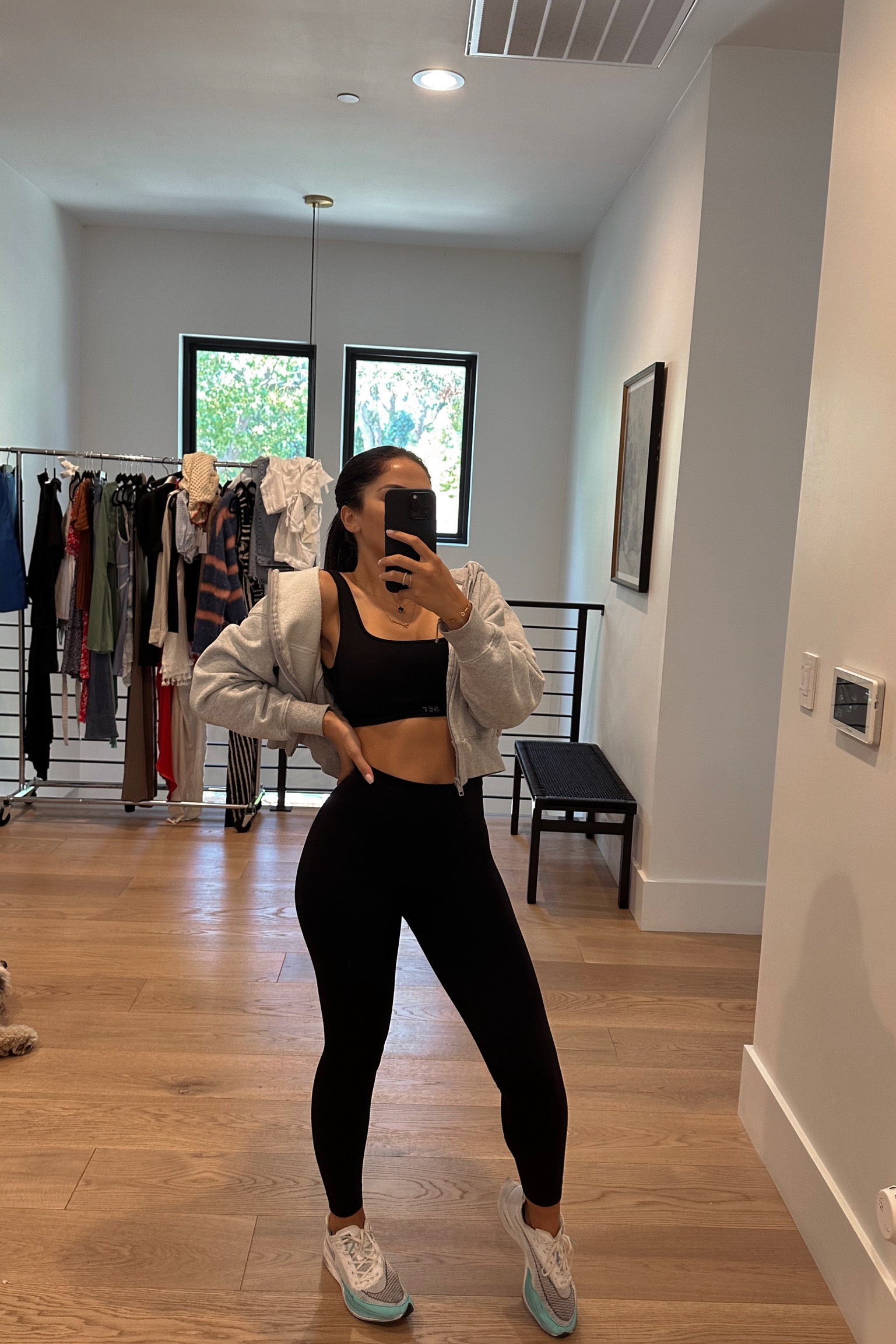 Workout set of the day 💪🏽 so soft and sucks you in , in all the right places! 

#LTKcurves #LTKstyletip #LTKfitness
