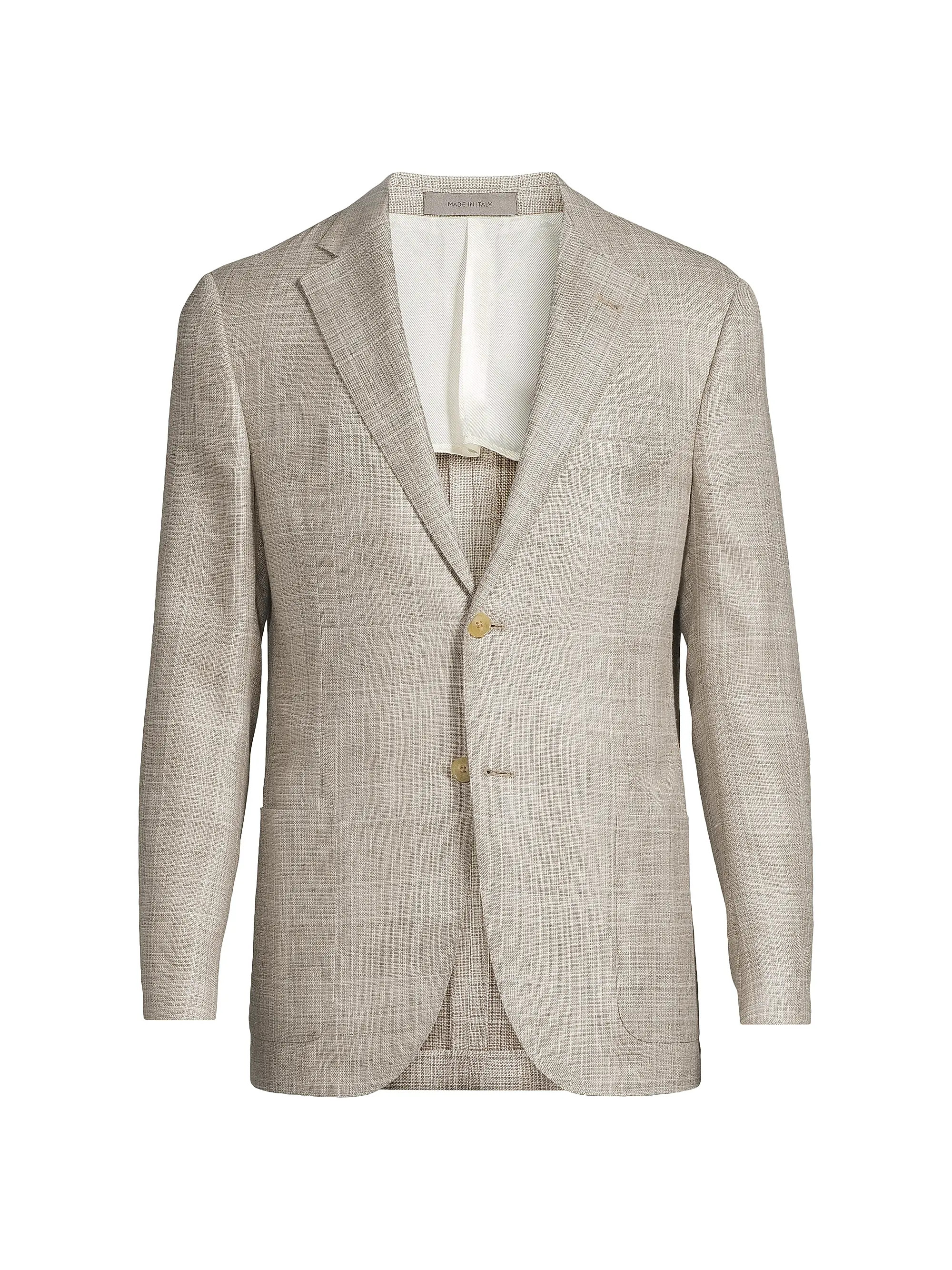 Textured Virgin Wool Jacket | Saks Fifth Avenue