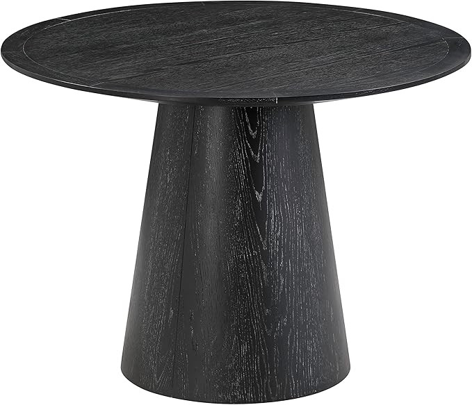 Tov Furniture Sahara Black Oak Round Dining Table | Amazon (US)