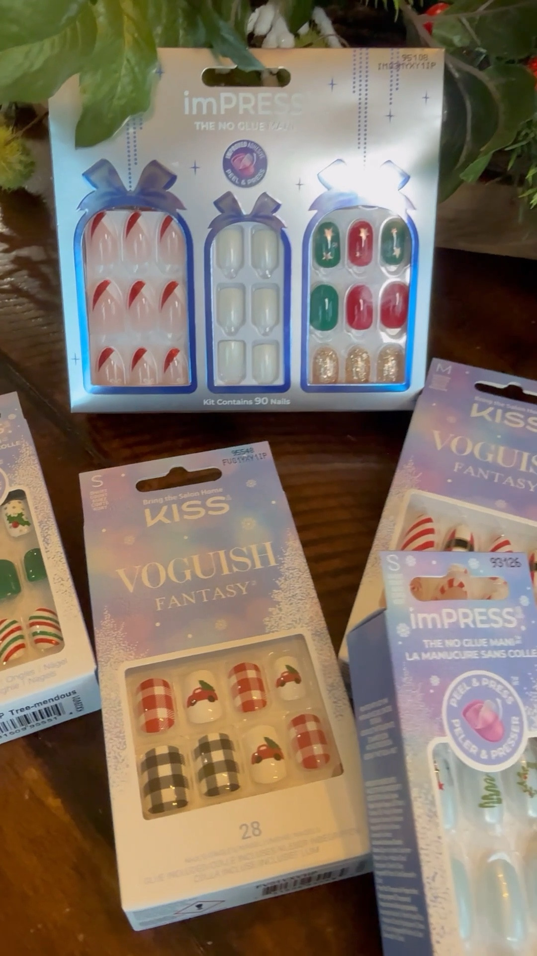 Love these nails and affordable way to have your nails look pretty over the holiday season!! They stay on for up to 10 days and I absolutely love that I can change them out as I want. A salon look without the salon price great Crazy Busy Mama Winn, especially for teenage daughters! 

#LTKSeasonal #LTKOver40 #LTKGiftGuide