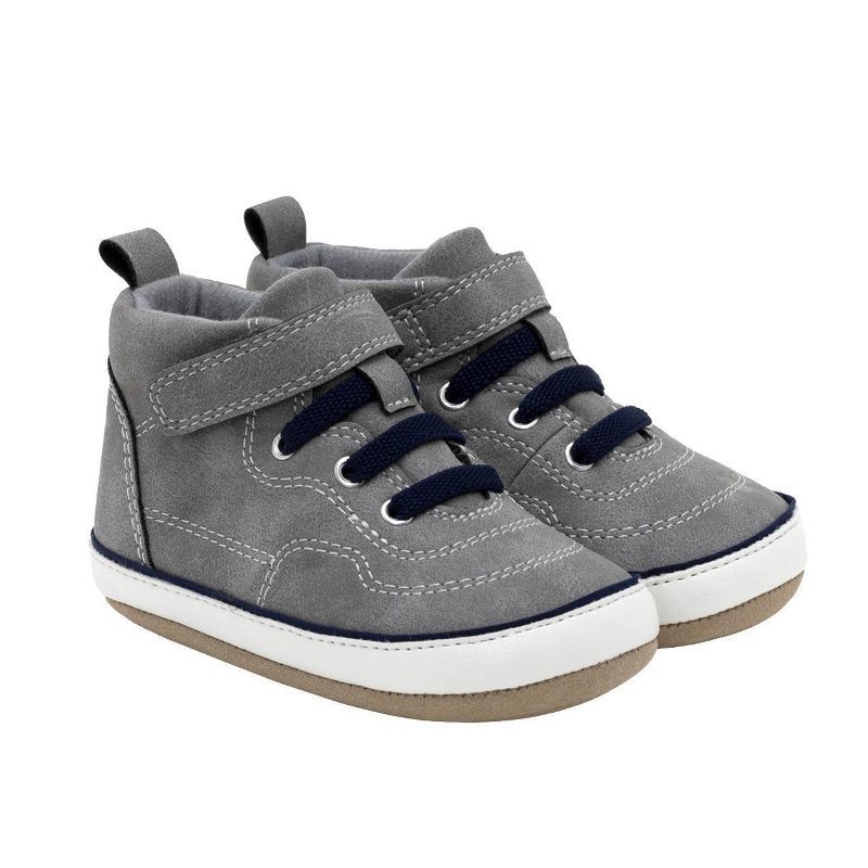 Baby Boys' Ro+Me by Robeez Sneakers - Gray | Target