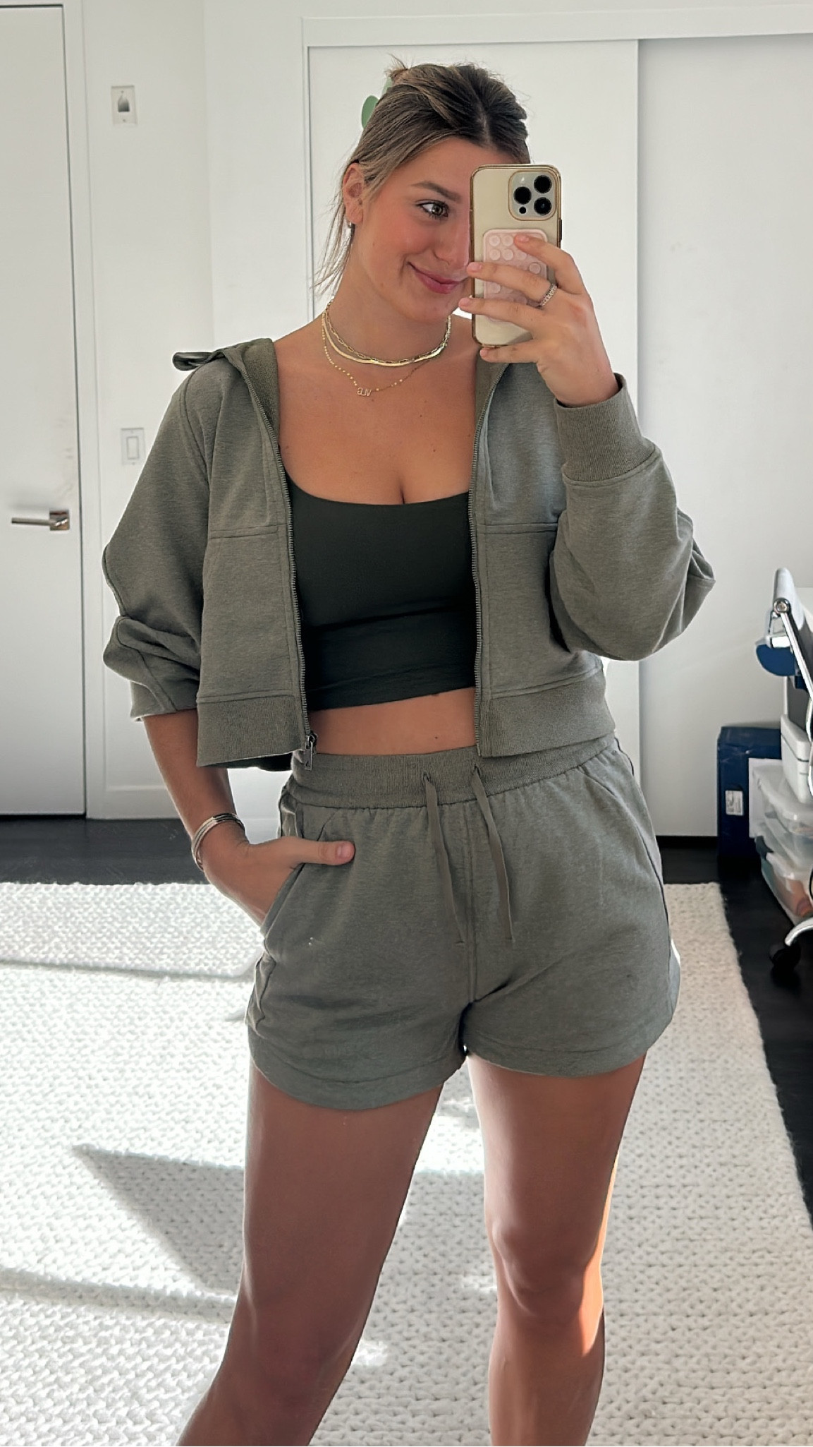 Cozy WFH fit 💚

#LTKstyletip #LTKGiftGuide