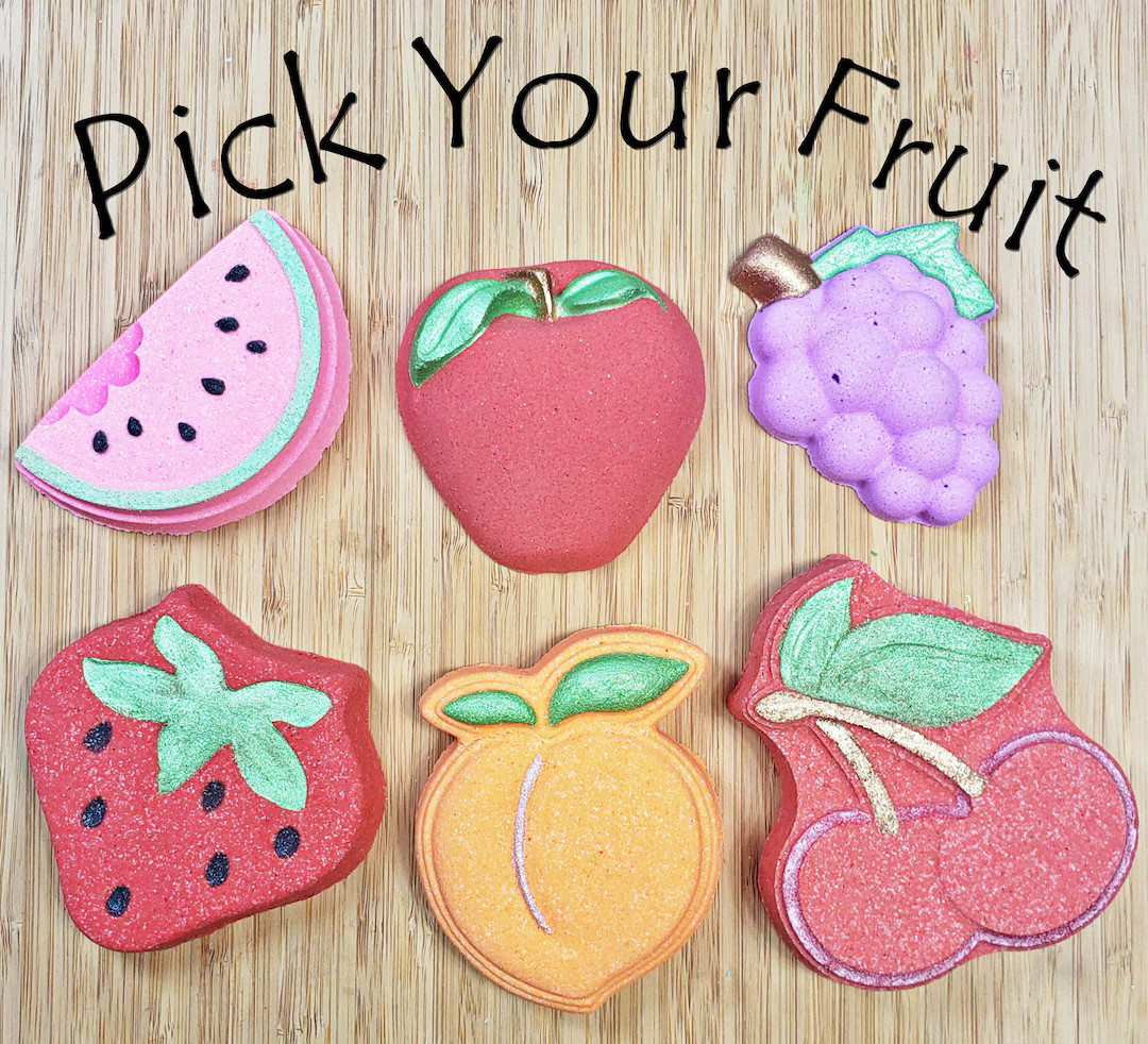 Fruity Bath Bombs: Individual Fruit or Full Set - Etsy | Etsy (US)