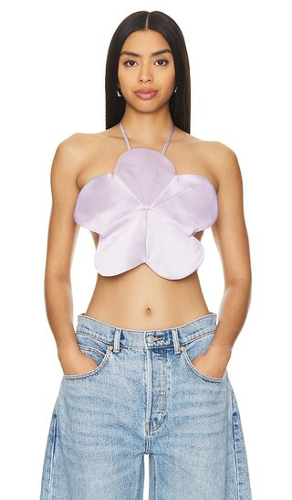 Lana Top in Lilac Purple | Revolve Clothing (Global)