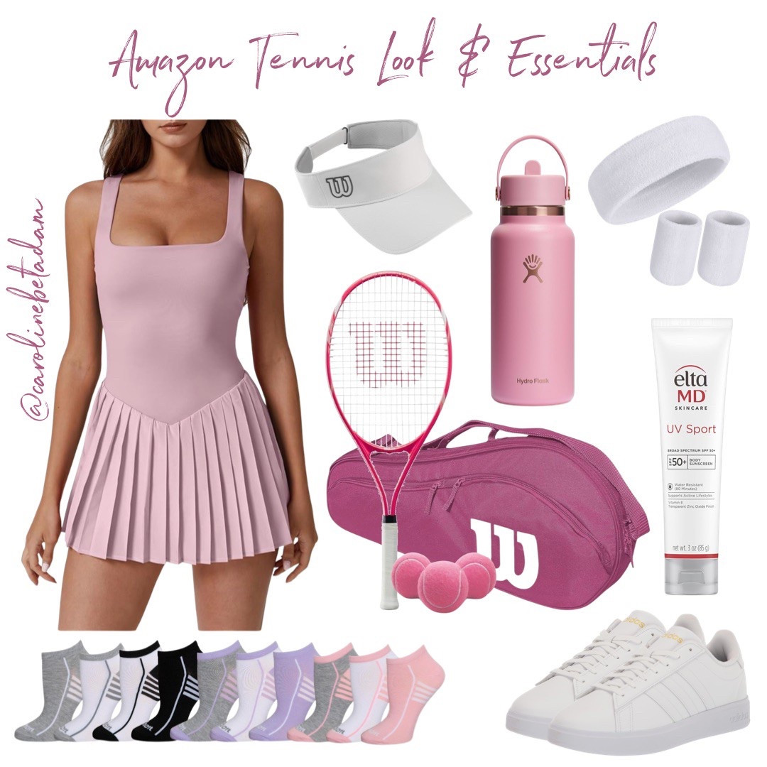 Amazon Tennis Look. 

#LTKActive #LTKStyleTip #LTKSummerEdit