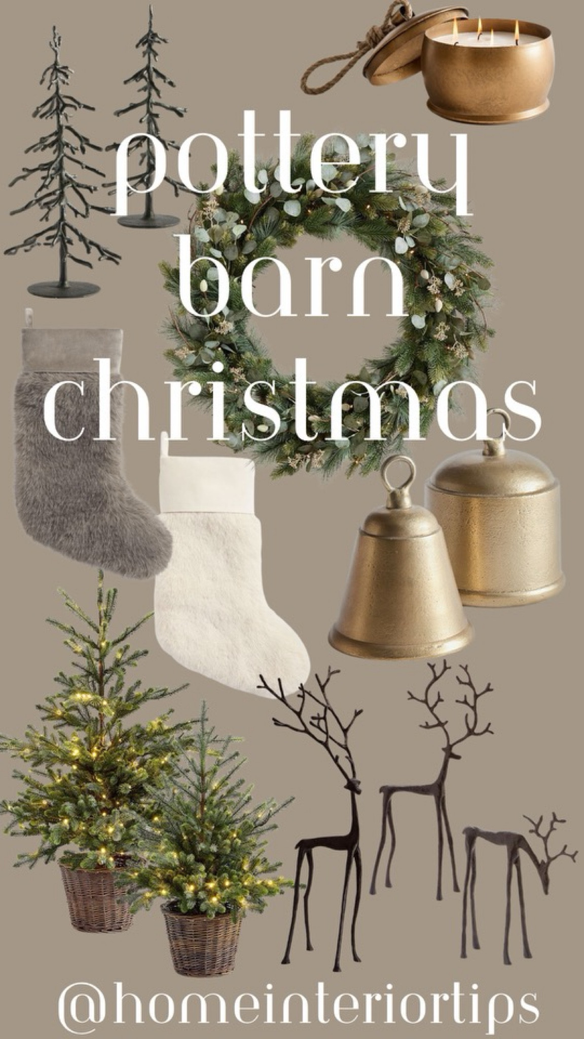 Pottery barn Christmas decor!  

#LTKHome #LTKHoliday #LTKSeasonal