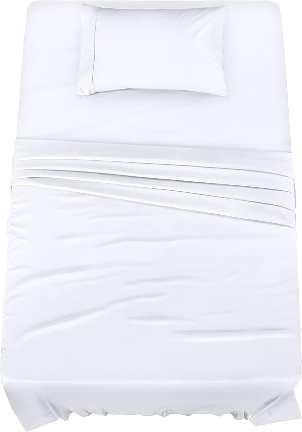 Utopia Bedding Twin Bed Sheets Set - 3 Piece Bedding - Brushed Microfiber - Shrinkage and Fade Re... | Amazon (US)