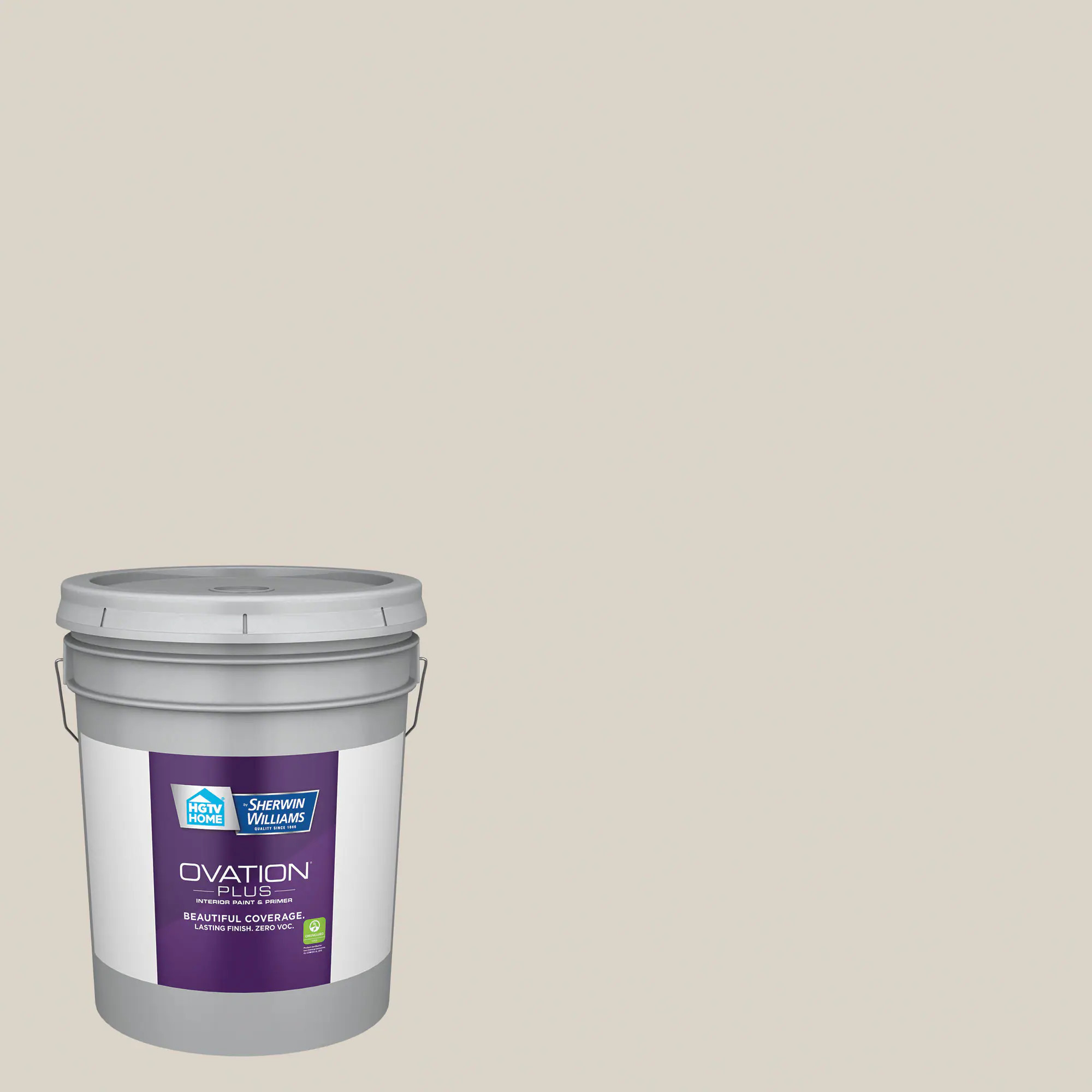 HGTV HOME by Sherwin-Williams Ovation Plus Semi-gloss Clay Angel 7002-1 Interior Paint Paint + Primer ( 5-gallon ) | 7002-1-2557226 | Lowe's