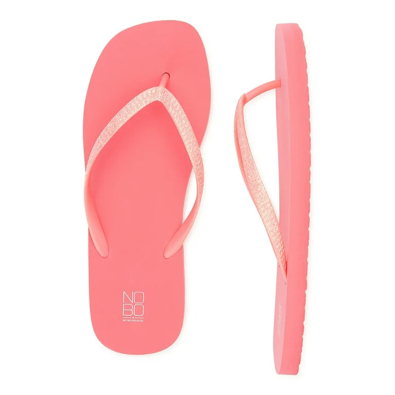 No Boundaries Juniors’ Flip Flop Sandals | Walmart (US)