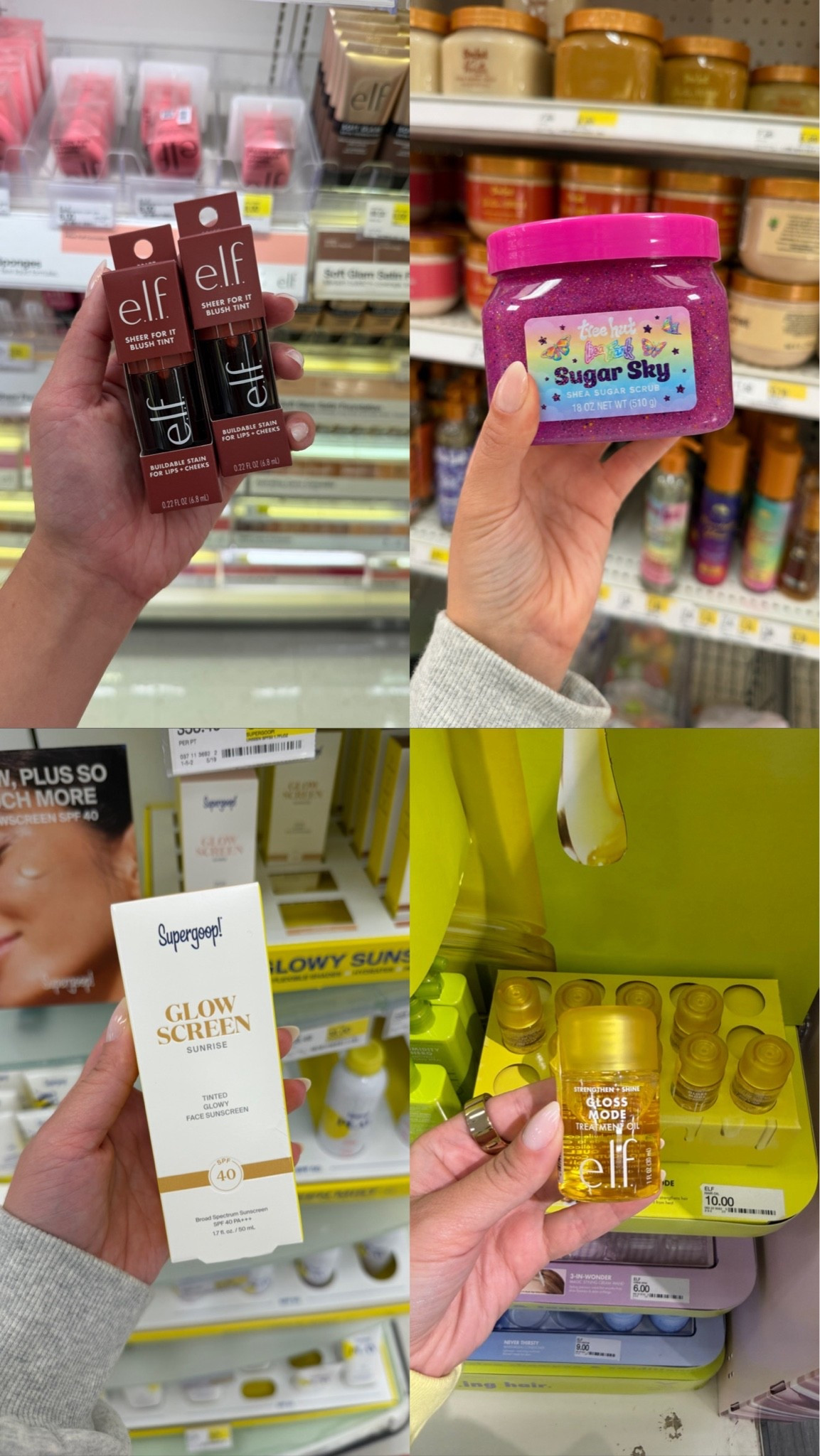 July beauty at @Target  is SO good right now!! 🔥 #ad I rounded up all of the newest launches, Target exclusives, and viral favorites I'm loving right now! From the new e.l.f. Hair collection and the e.l.f. Sheer For It Blush Tint in the viral Burgun Did That and Maple Latte shades to the Tree Hut x Lisa Frank collab, Medicube, Bubble, Byoma, Good Molecules, Supergoop!, fragrance minis, and more everything is linked for easy shopping!

#LTKgrwm #LTKSeasonal
