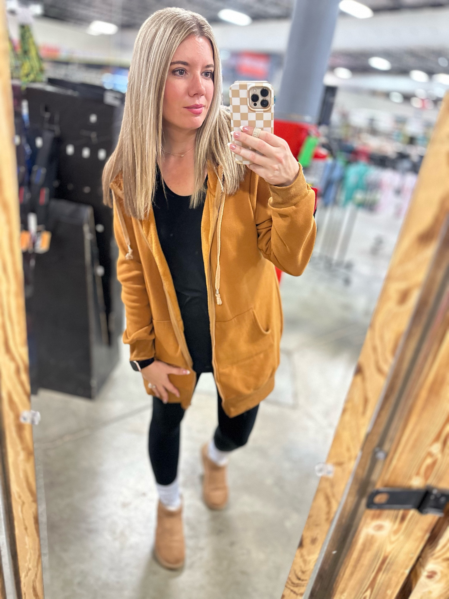 Everyday outfit, zip up jacket, leggings, Ugg boots, slouchy socks

#LTKstyletip #LTKmidsize #LTKSpringSale