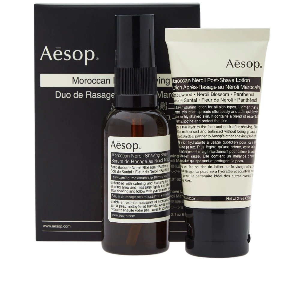 Aesop Moroccan Neroli Shaving Duet in N/A | END. Clothing