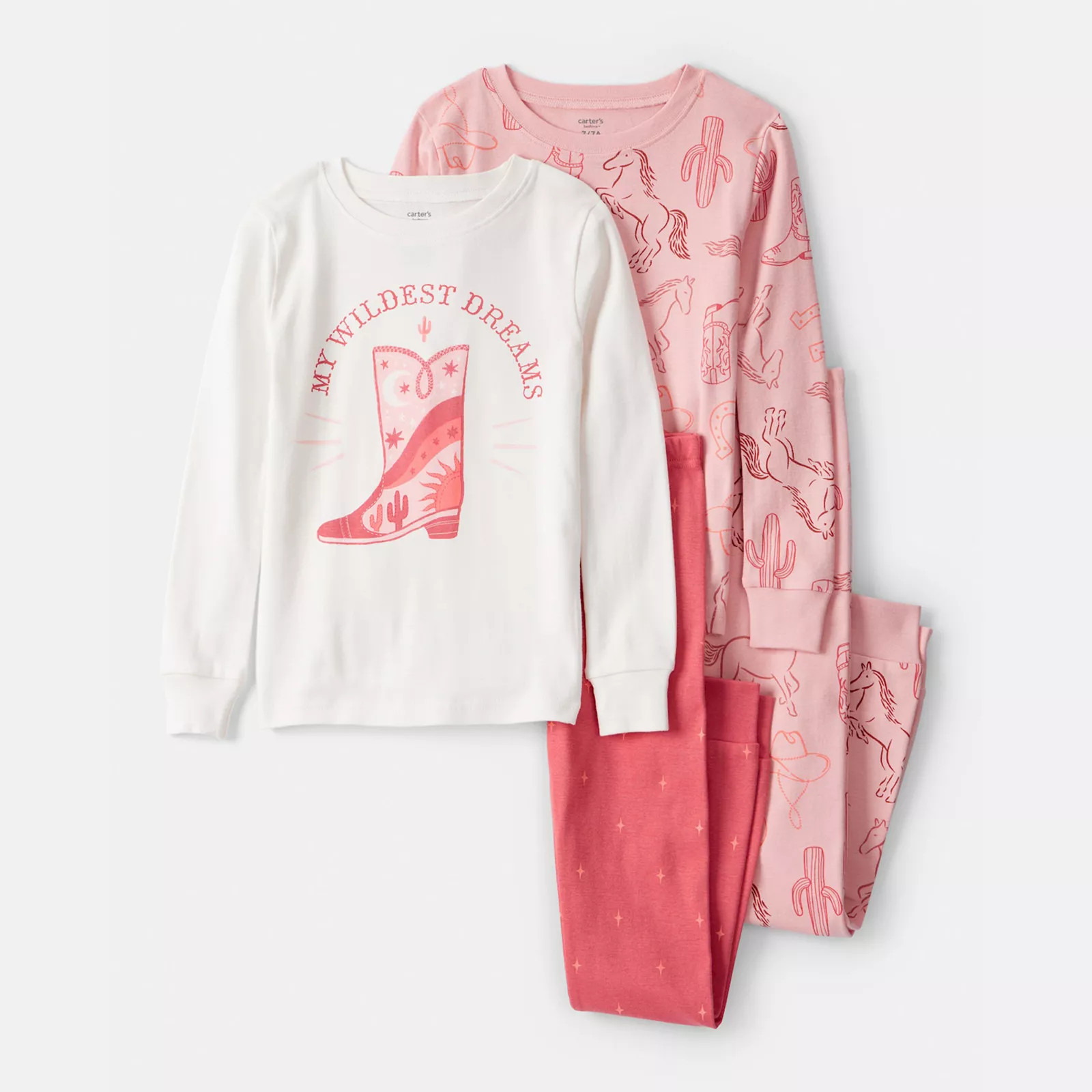 Girls 4-14 Carter's 4-Piece Pajama Set | Kohl's