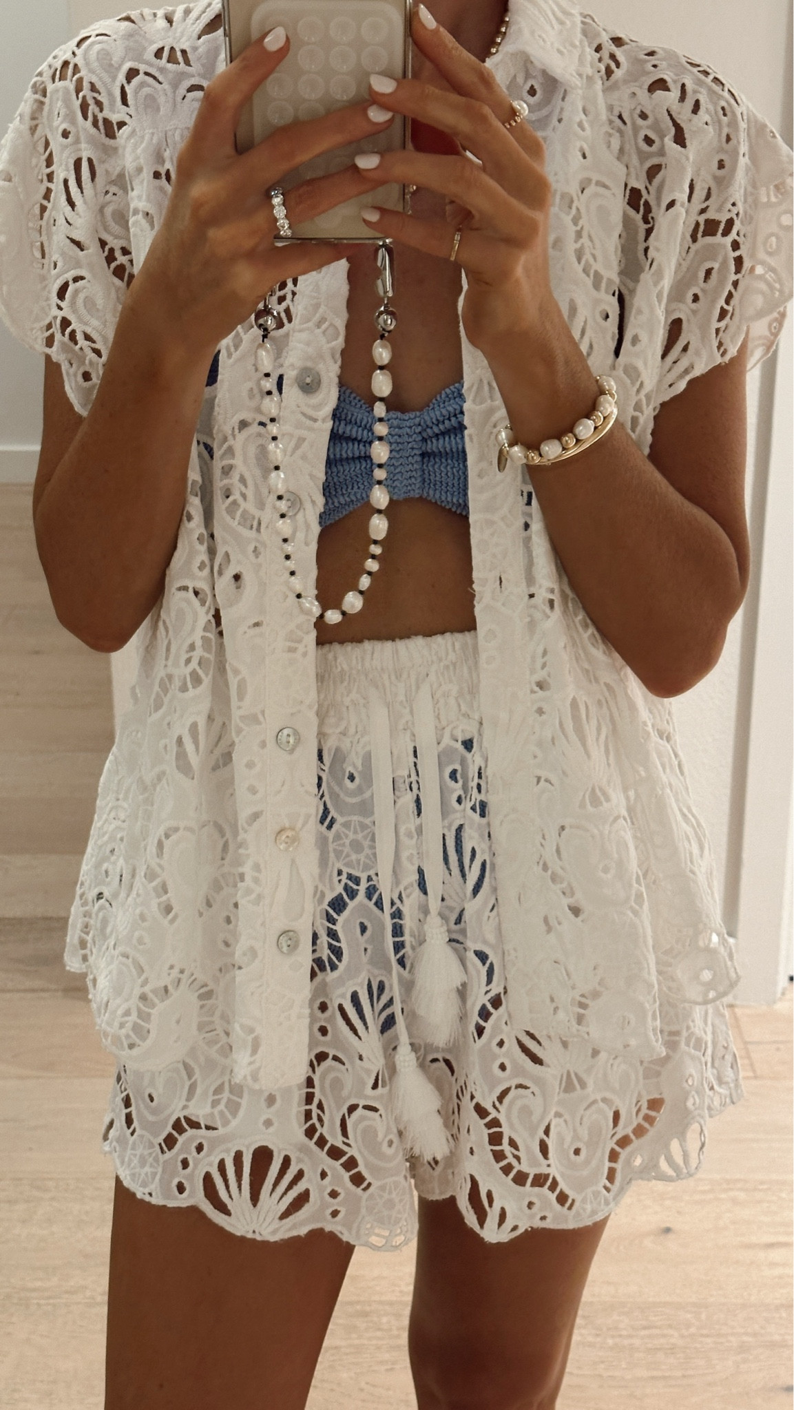 I’m just shy of 5-7” wearing a size small top and XS shorts✨
StylinByAylin, Aylin 

#LTKSeasonal #LTKSwim #LTKStyleTip