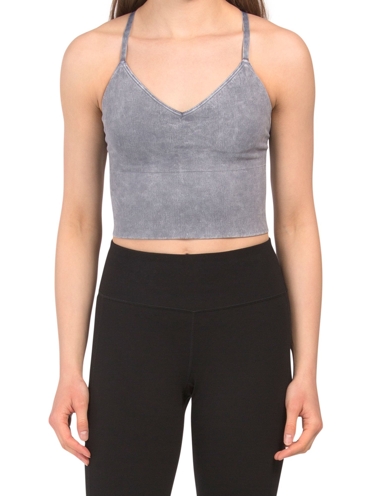 Made In Usa Stella Strappy Crop Bra | Women | Marshalls | Marshalls