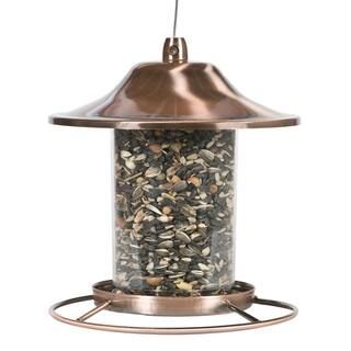 Perky-Pet Copper Panorama Hanging Bird Feeder - 2 lb. Capacity-312C - The Home Depot | The Home Depot