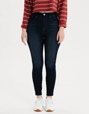 The Dream Jean Curvy High-Waisted Jegging | American Eagle Outfitters (US & CA)