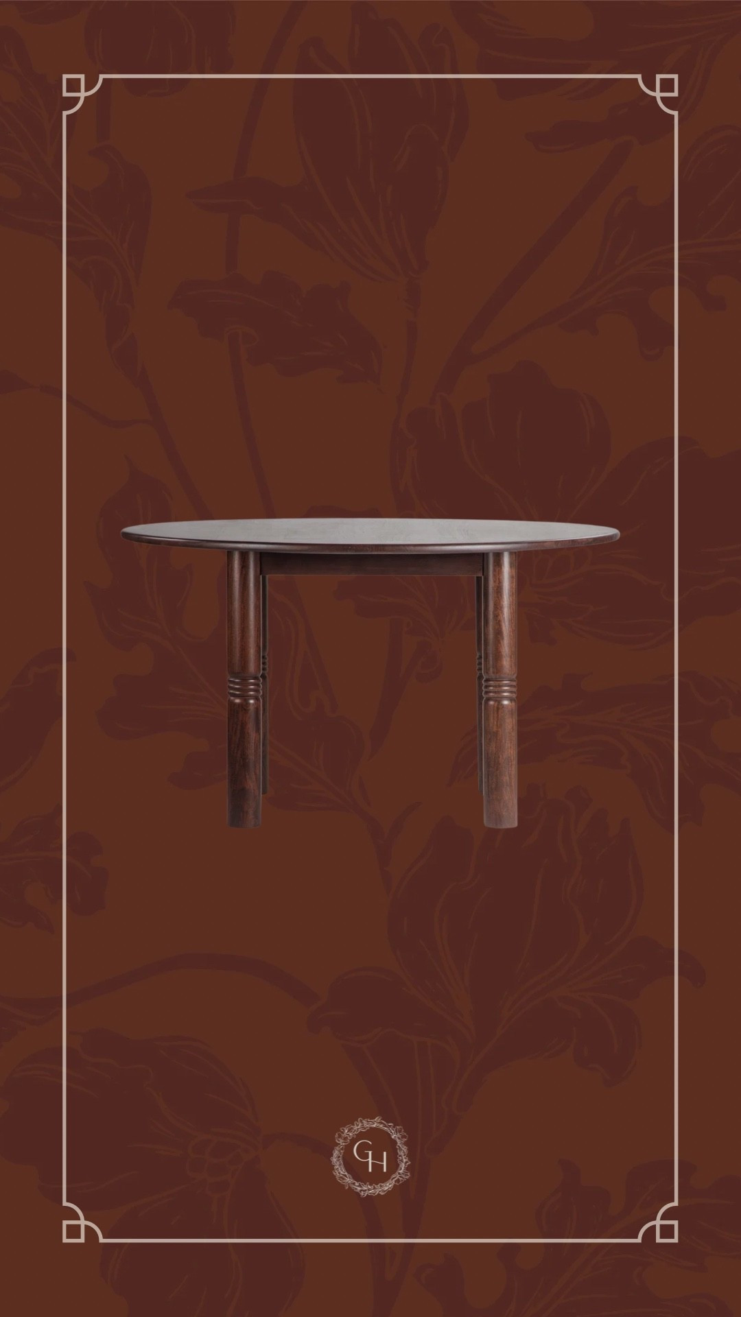 Love this solid wood round dining table!

#LTKHome