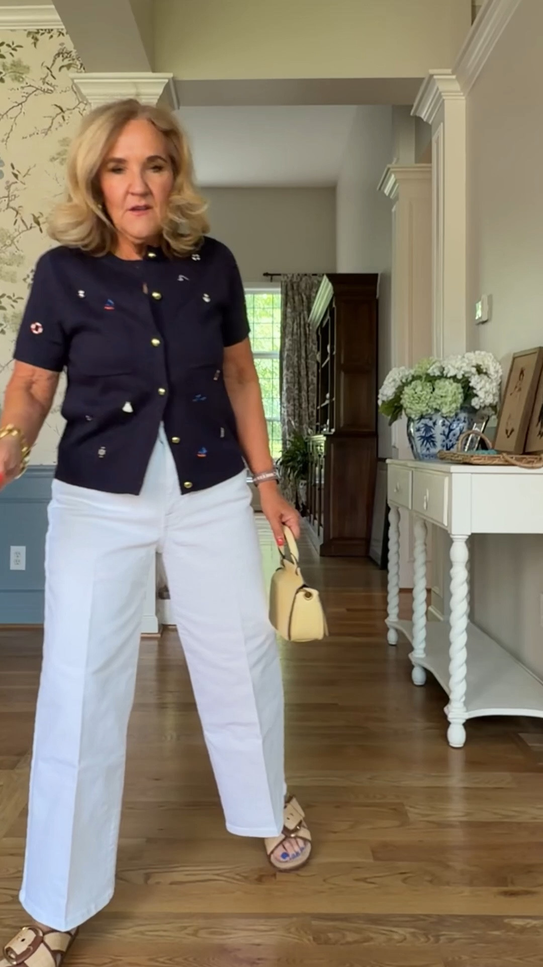 Walmart flips and no flops 

All true to size! White jeans are a rigid denim I’m wearing an 8. If between you could size up  

#LTKWorkwear #LTKOver40

#LTKSeasonal #LTKWorkwear #LTKOver40
