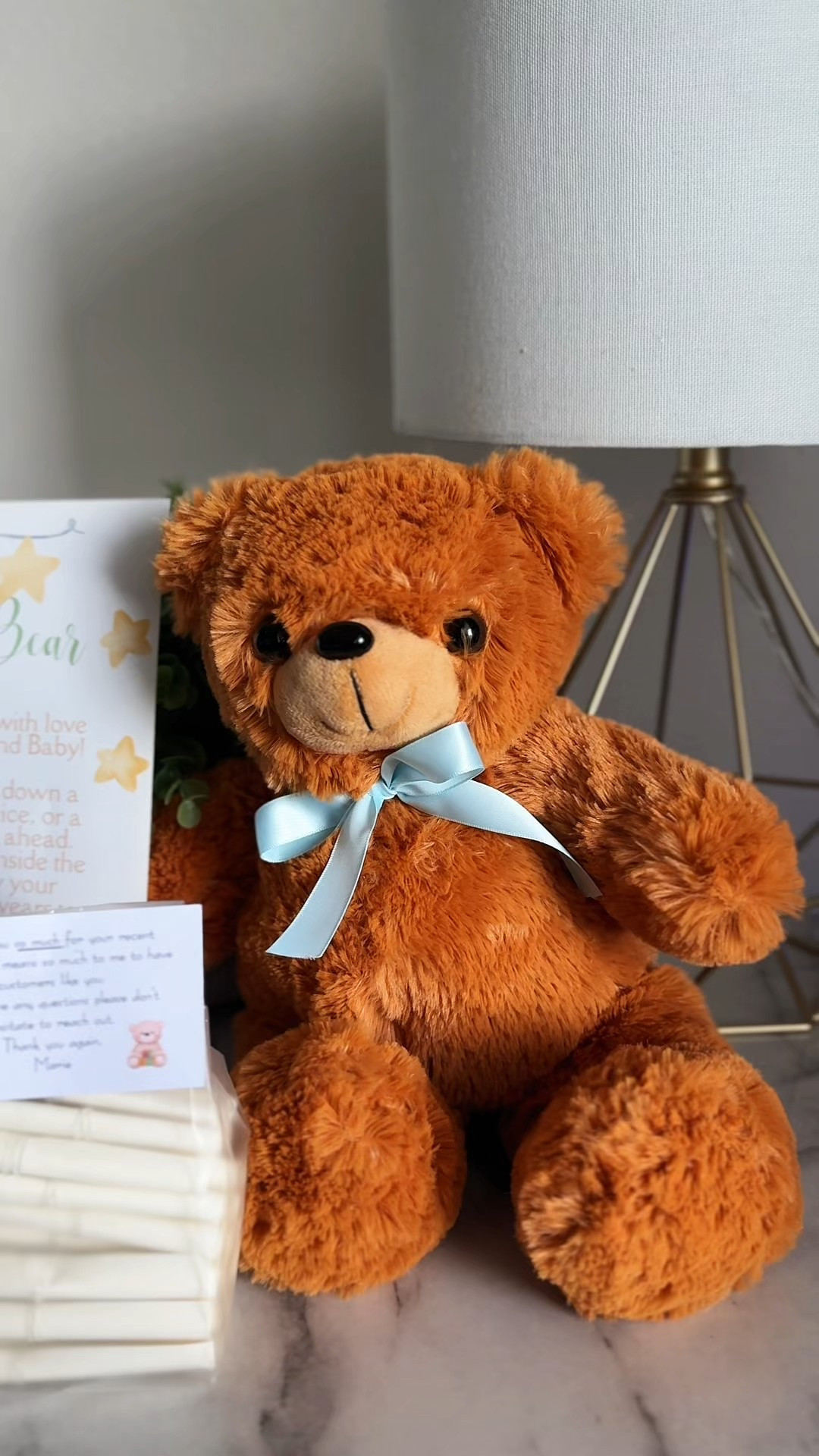My favorite baby shower activity!! The Blessing Bear! 

I can’t wait for baby boy to read all the prayers and blessings when he gets older! 

#LTKBump #LTKBaby #LTKGiftGuide