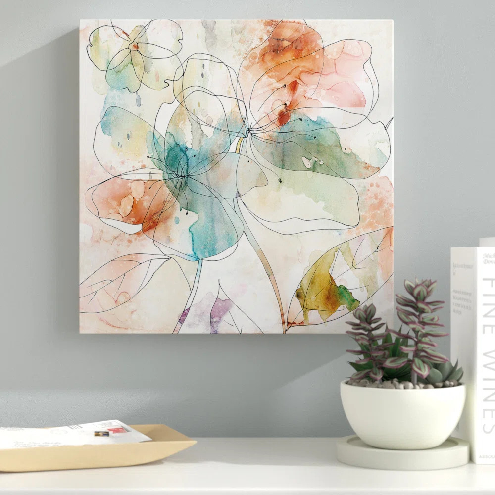 " Floral Flow II " | Wayfair North America