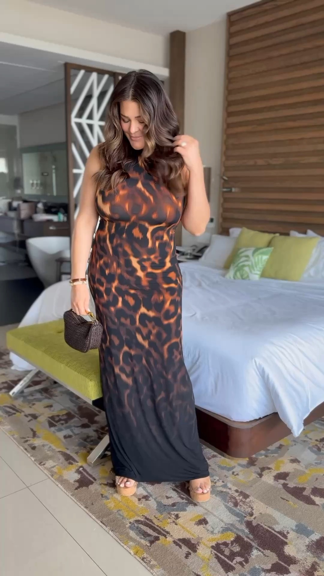 This dress?! It’s giving second-skin, barely-there, elevated sexy 😍✨The fabric is SO soft and stretchy it literally feels like you’re wearing nothing… but somehow still snatched, sculpted, and completely put together.

Size: XL

Perfect for a night out, vacation dinner, girls trip, date night, or summer event when you want to look effortlessly chic without sacrificing comfort.

Paired it with a mini bag + simple gold jewelry to let the dress do the talking 🖤
Trust me… this is one of those pieces you’ll reach for anytime you want to feel that girl.

#midsizefashion #NightOutOutfit #DateNightLook #VacationStyle #EffortlessChic 

#LTKootd #LTKMidsize #LTKgrwm