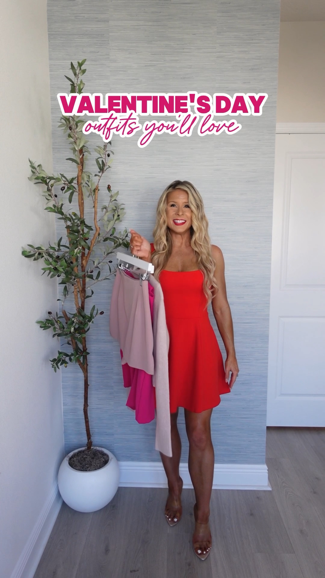 VALENTINE’S DAY OUTFITS - red dress, hot pink jumpsuit, cozy sweater, pink mini skirt, + pink romper from @express styled as cute Valentine’s Day Outfits, from a date night out to Galentine’s brunch with the girls! 

Valentine’s Day dress, mini dress, bow dress, pink skirt, Galentine’s outfit, Valentine’s Day date night outfit, pink mini dress 

#DressToExpress #gifted #ExpressPartner

#LTKootd #LTKSaleAlert #LTKFindsUnder50
