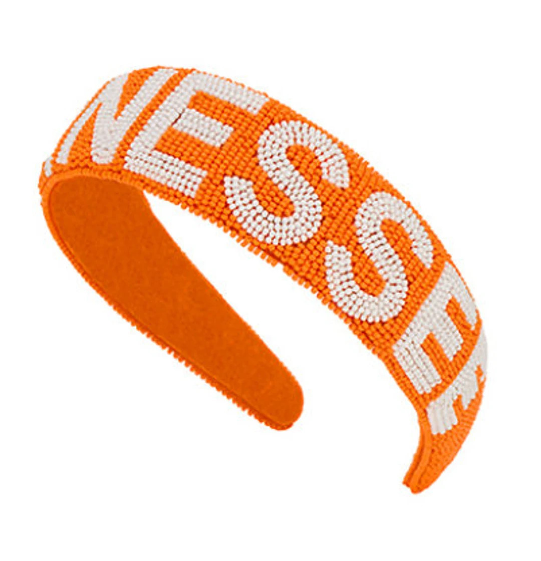 TENNESSEE Beaded Headband - Etsy | Etsy (US)