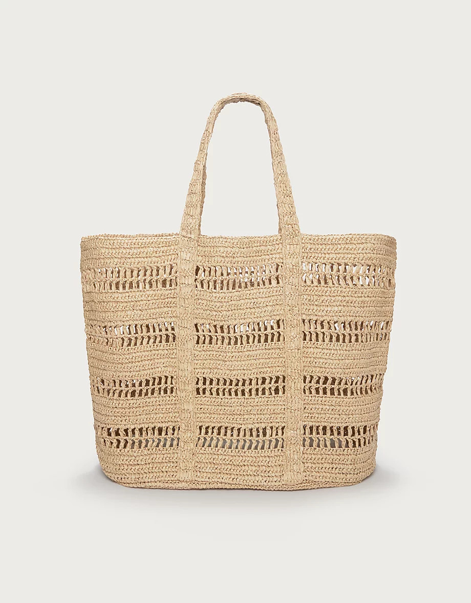 Straw Shopper Bag | Bags & Purses | The  White Company | The White Company UK & ROW