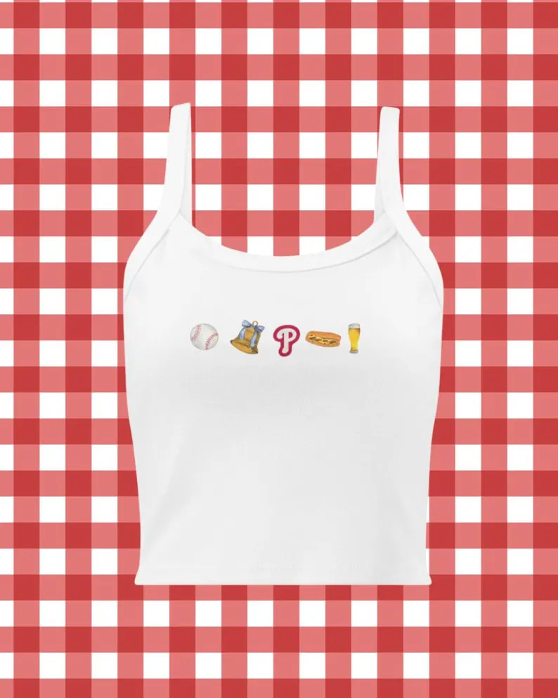 Philly Ball | Women’s micro-rib tank top | Etsy (US)