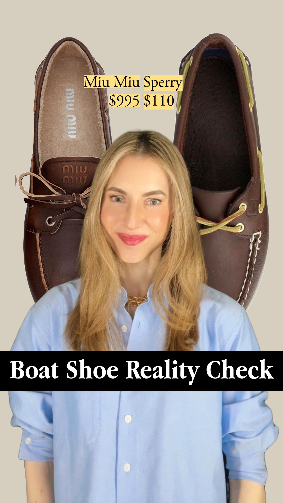 Here are my picks that actually understand how boat shoes should look and feel! Go for a sole that’s no darker than a cardboard box for that authentic detail, or have fun in the moment (not me calling out heritage brands for soles that are too dark) ⛵️Miu Miu | Sperry | Stuart Weitzman | Jeffrey Campbelll

#LTKStyleTip #LTKFindsUnder100 #LTKShoeCrush