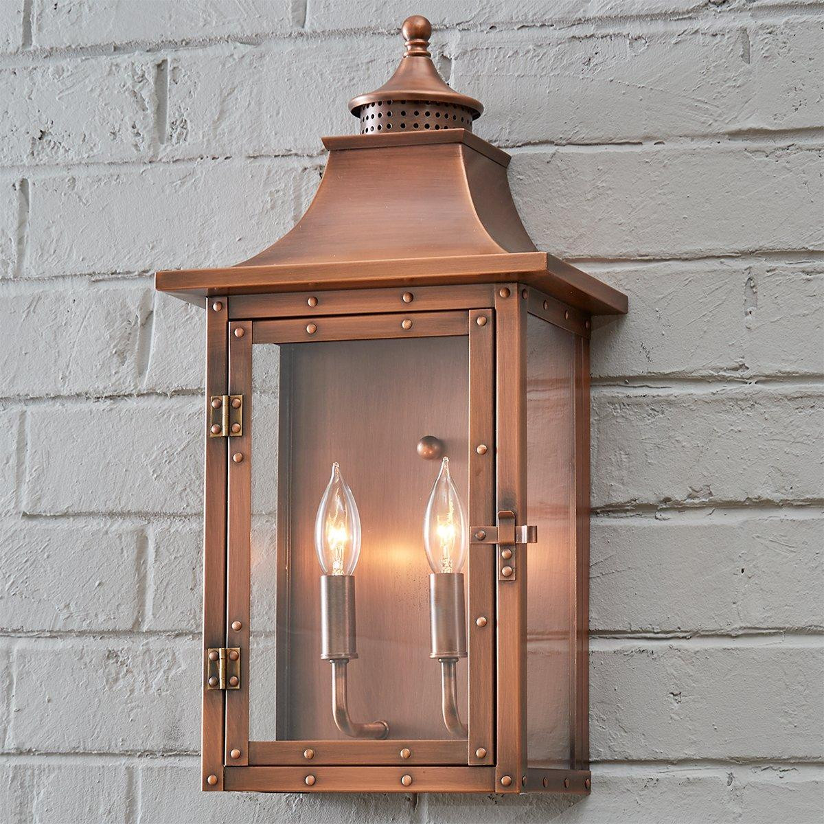 Classic Vented Hood Outdoor Sconce - Large | Shades of Light