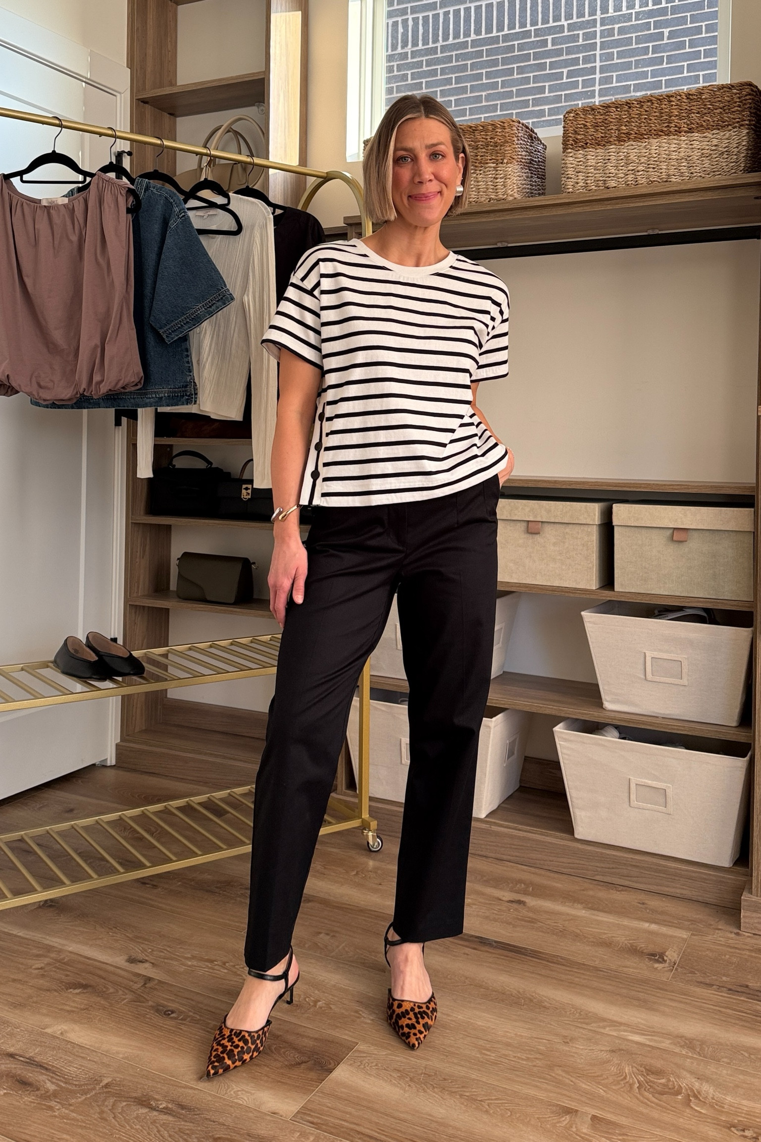 Wearing 0/regular pants, XS/regular top, heels tts 

@loft #loveloft #loftimist

#LTKWorkwear #LTKOver40 #LTKStyleTip