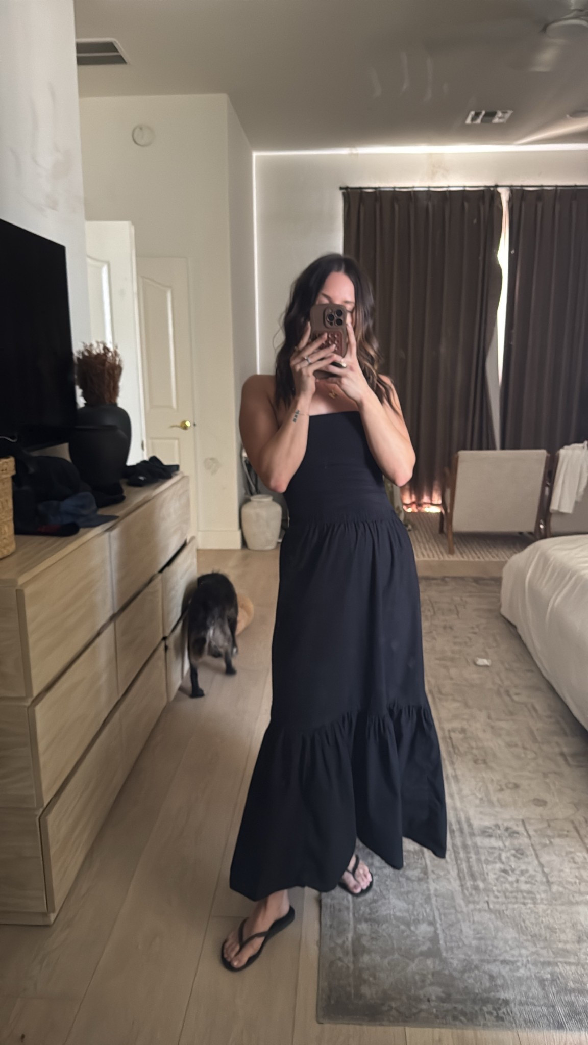 All black everything. 🖤📞〰️
My skirt is last year’s Aerie collection. 

#LTKStyleTip #LTKFindsUnder50 #LTKHome