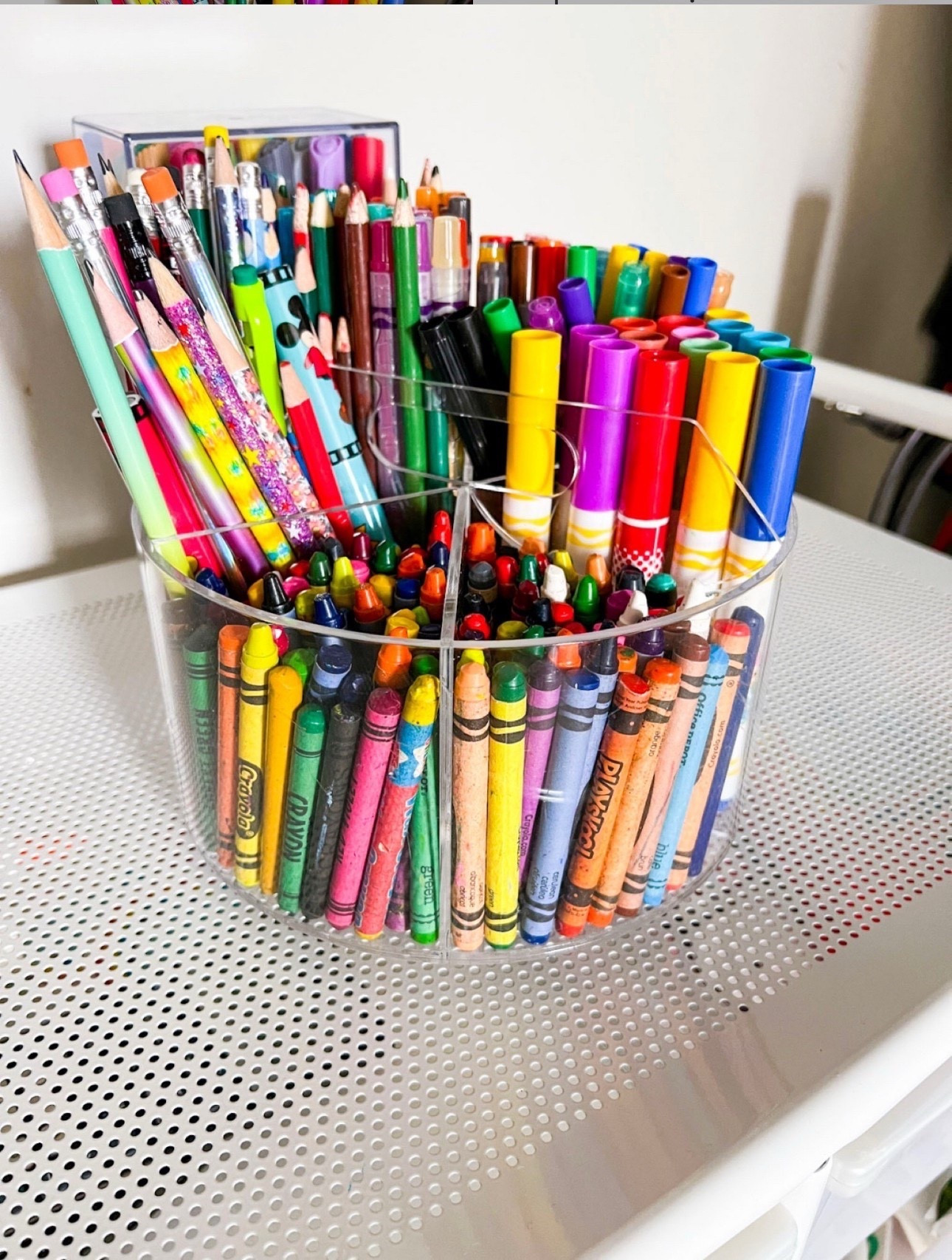 Acrylic pen holder, Pencil, crayon and art supply storage containers

Home organization
Playroom organization
#ltkkids

#LTKFindsUnder50 #LTKSaleAlert #LTKHome