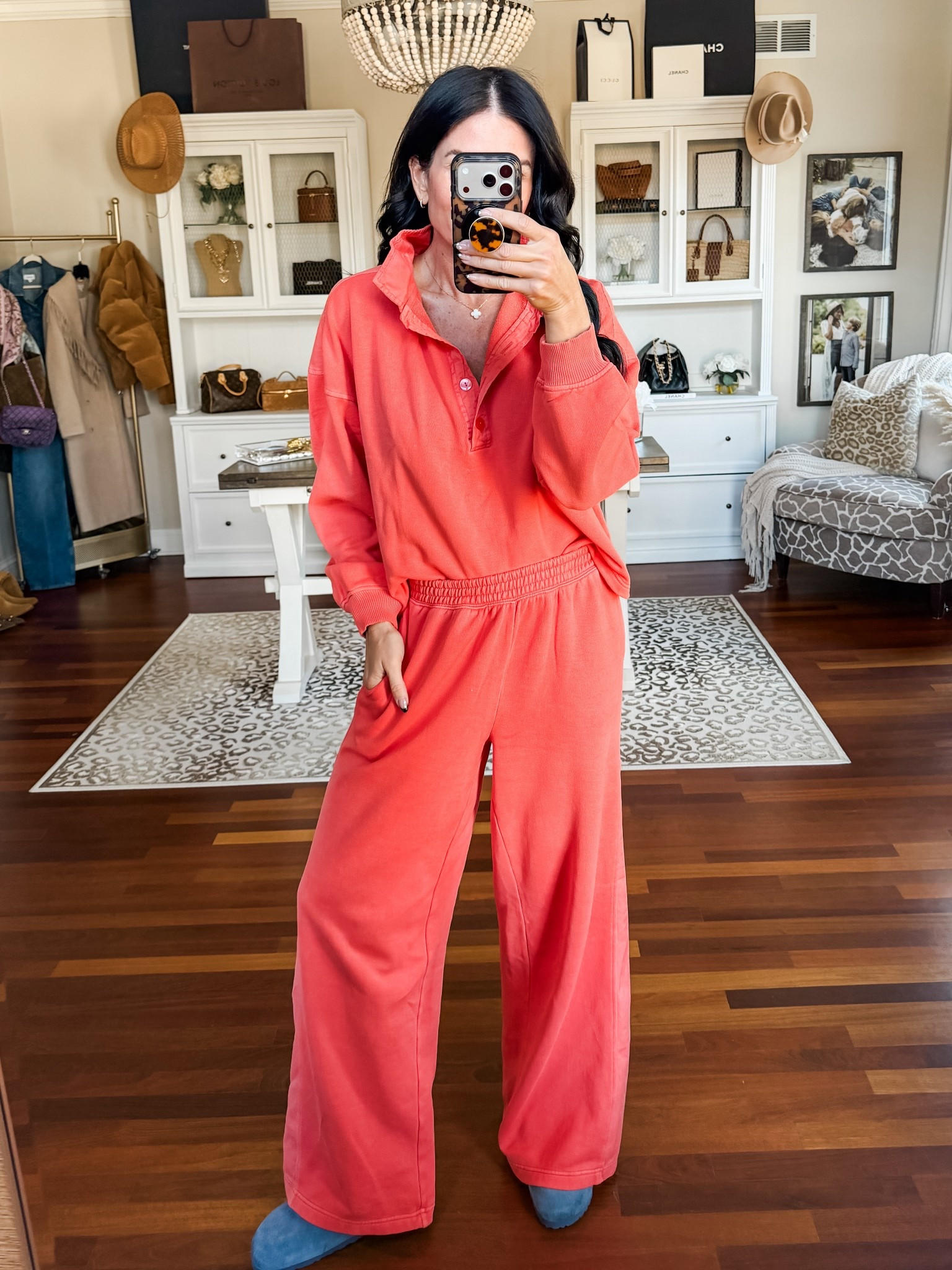 Absolutely love this set!
Wearing an XS pants and small top
@Aerie 

#LTKootd #LTKmomlife #LTKSaleAlert