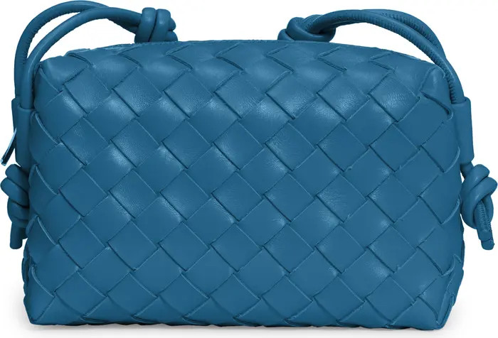 Small Intrecciato Leather Crossbody Bag | Nordstrom