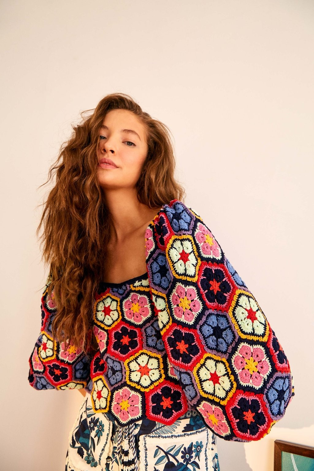 FLOWER CROCHET BLOUSE | FarmRio (US)