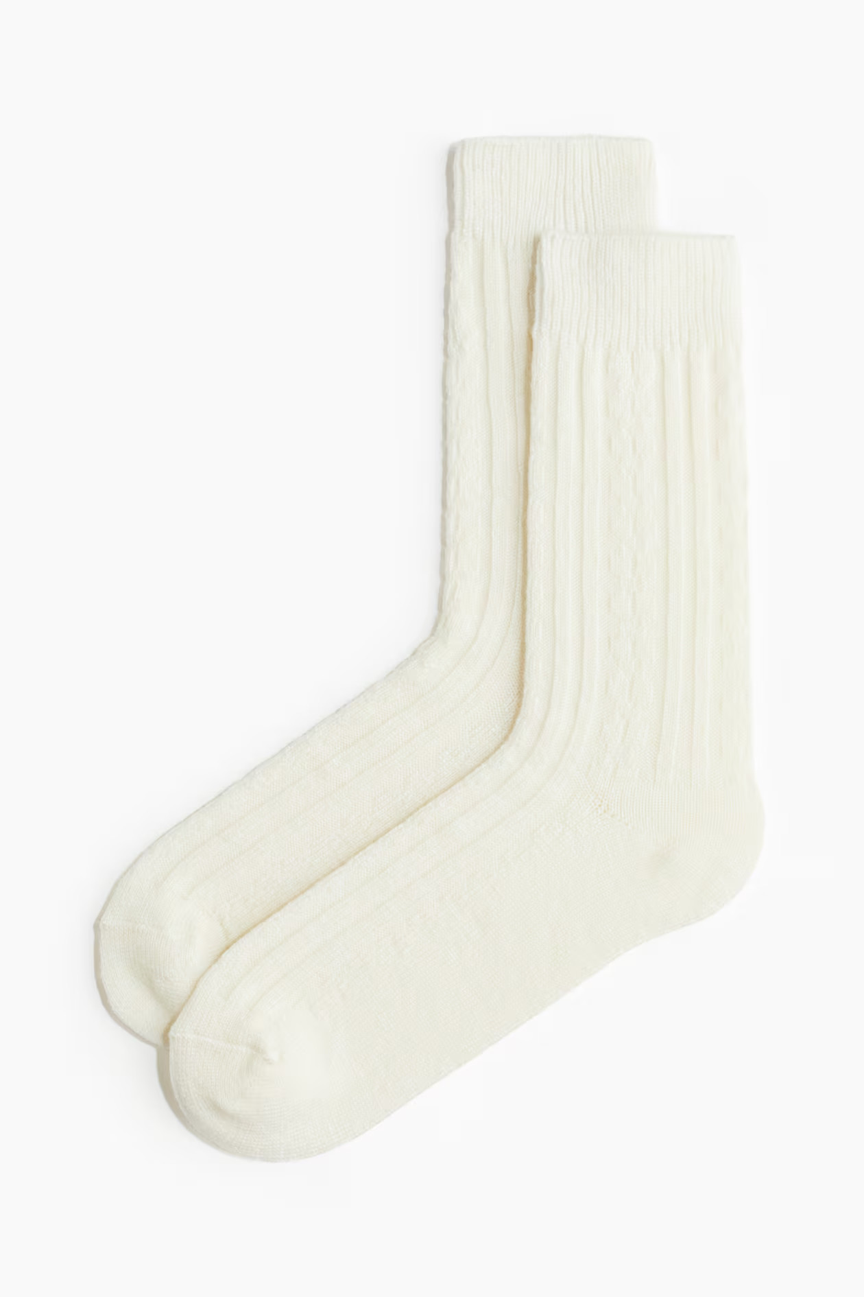 Mixed-knit socks | H&M (UK, MY, IN, SG, PH, TW, HK)