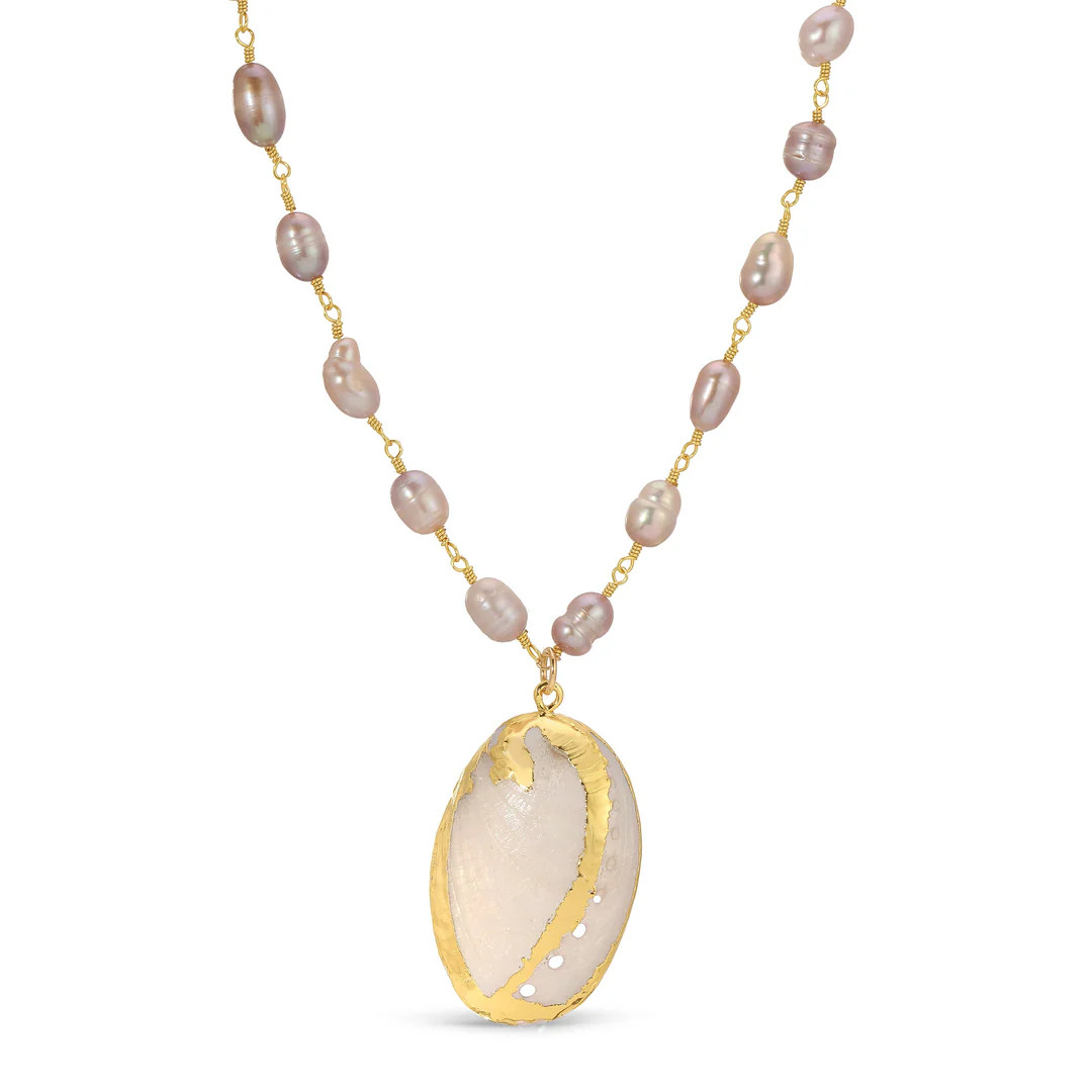 Pacific Pearl & Shell Necklace | Meghan Bo Designs