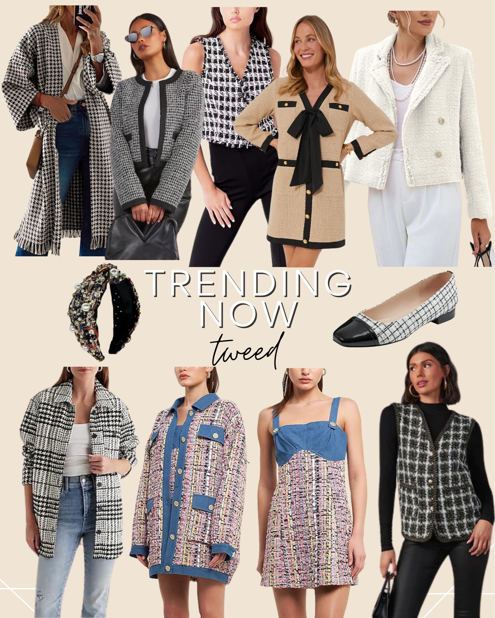 Living for these tweed options! 🖤

#LTKstyletip #LTKSeasonal #LTKHoliday