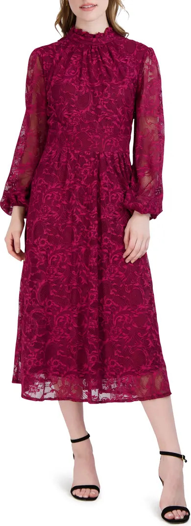 Long Sleeve Lace Cocktail Dress | Nordstrom