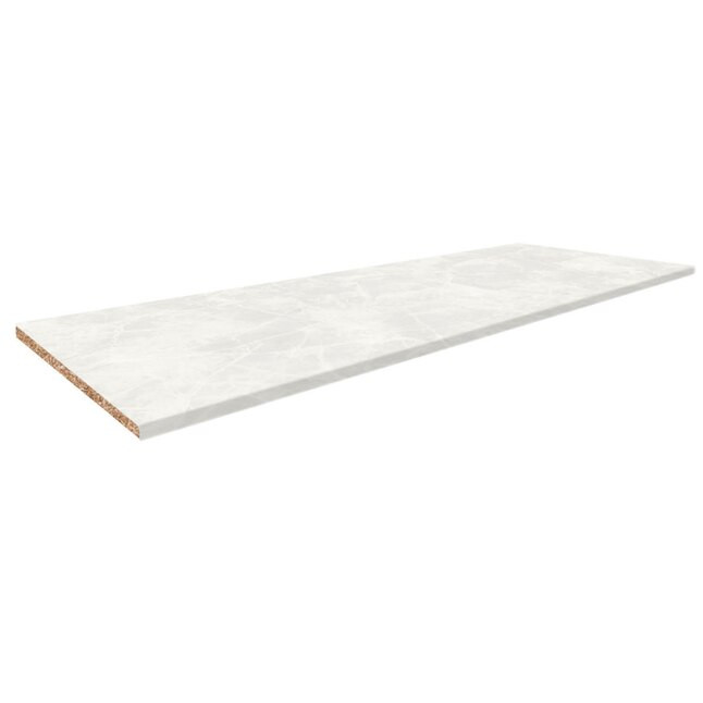 Stretta 72-in x 25.5-in x 1.125-in Manhattan Pearl Straight Laminate Countertop | Lowe's
