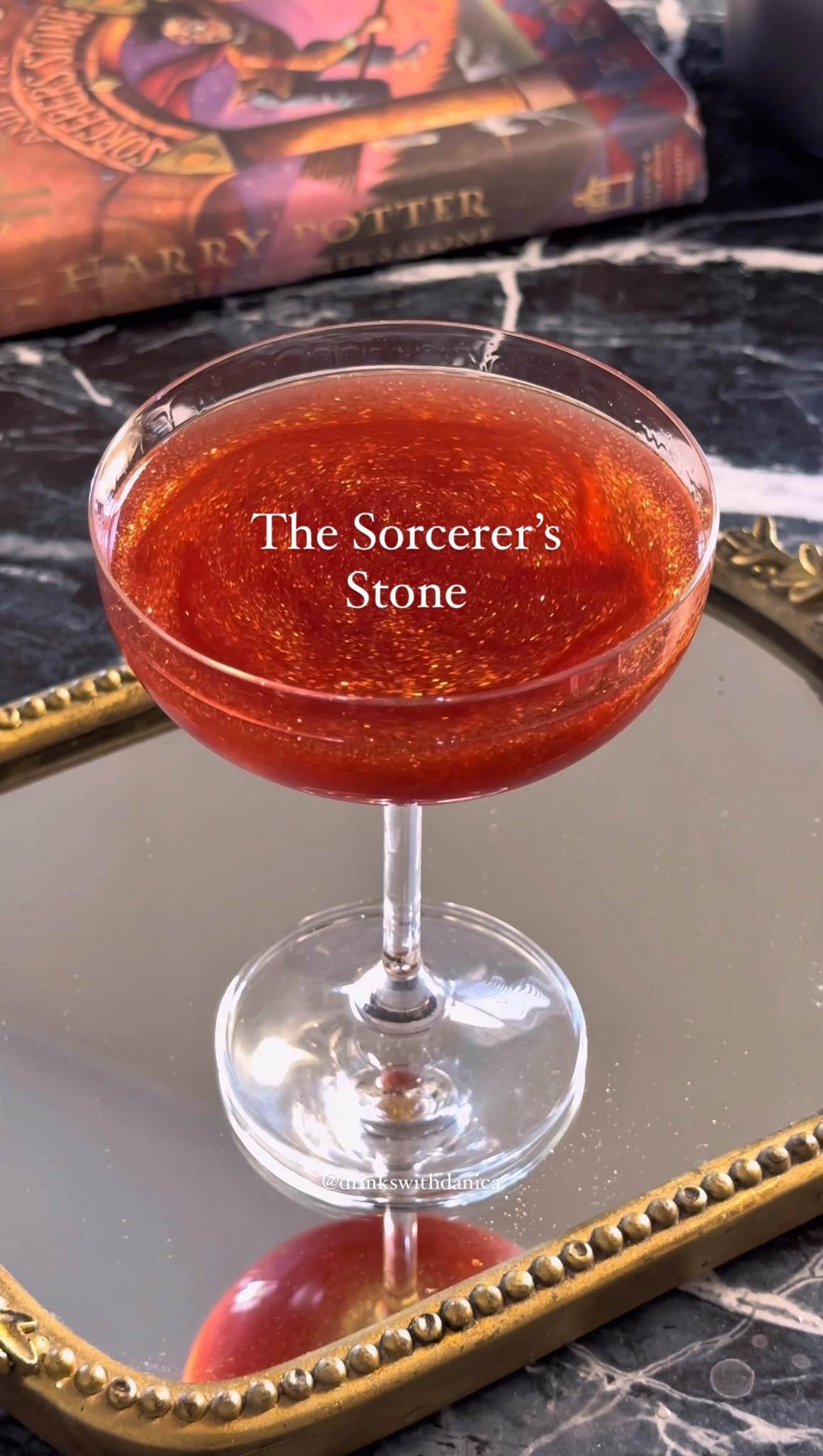 The Sorcerer’s Stone

Follow me on Instagram and TikTok @drinkswithdanica for this recipe and more 